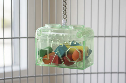 Schatkist - interactief peelgoed voor vogels